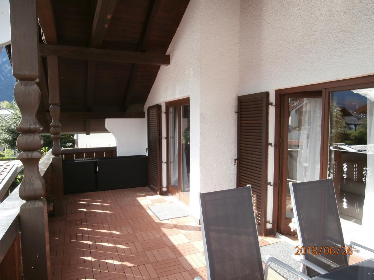 Ferienwohnung Anna Garmisch-Partenkirchen Dış mekan fotoğraf