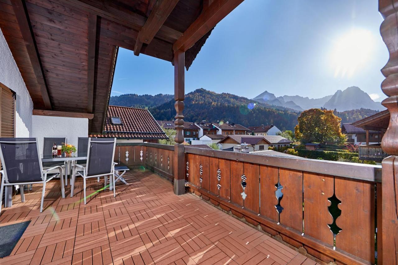 Ferienwohnung Anna Garmisch-Partenkirchen Dış mekan fotoğraf