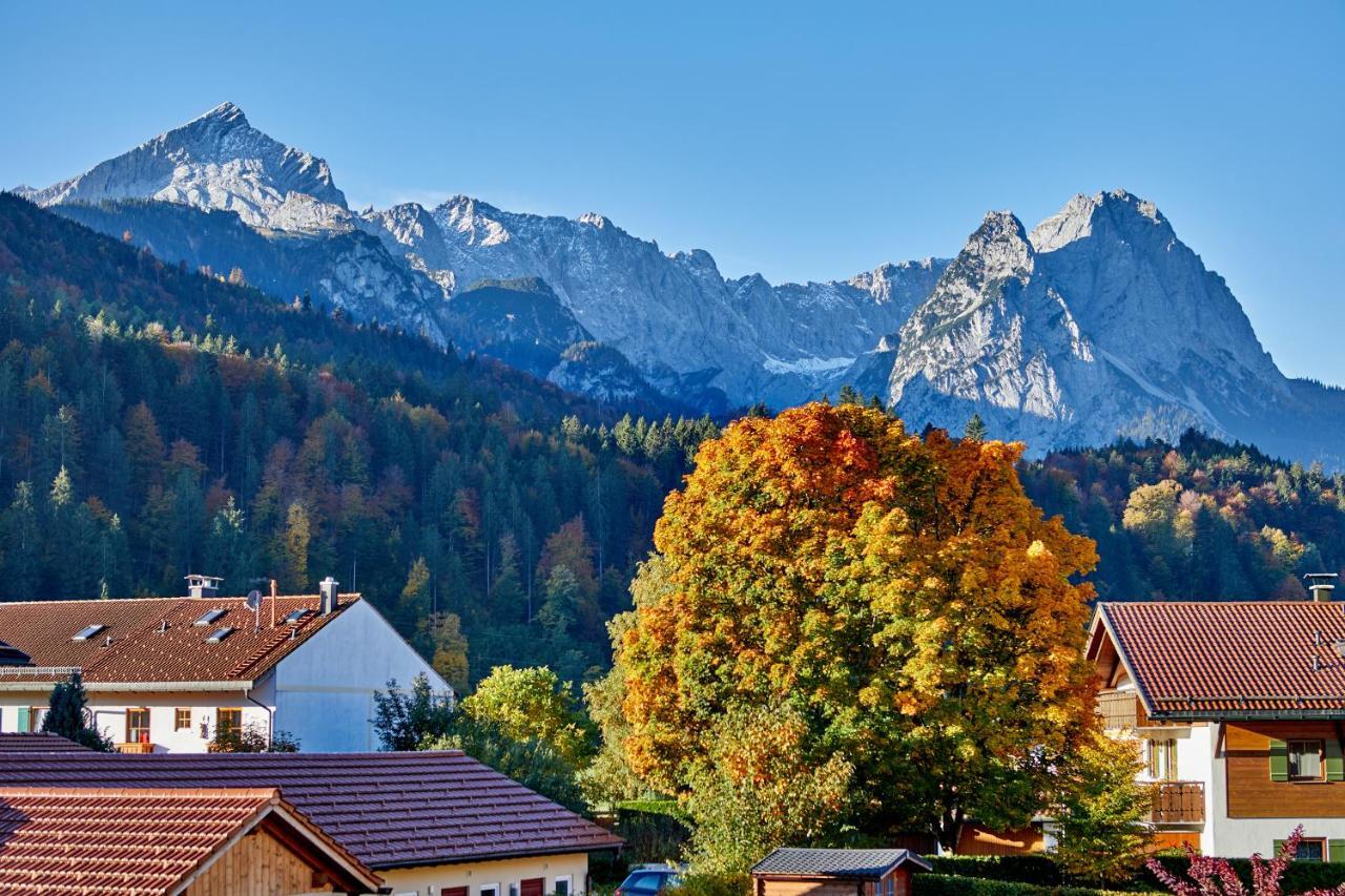 Ferienwohnung Anna Garmisch-Partenkirchen Dış mekan fotoğraf